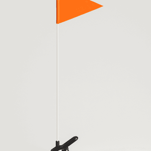 Clamp-On Pennant Flag